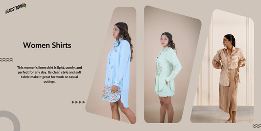 Elevate Your Wardrobe with Luxury Shirts for Women: Linen and Cotton Excellence