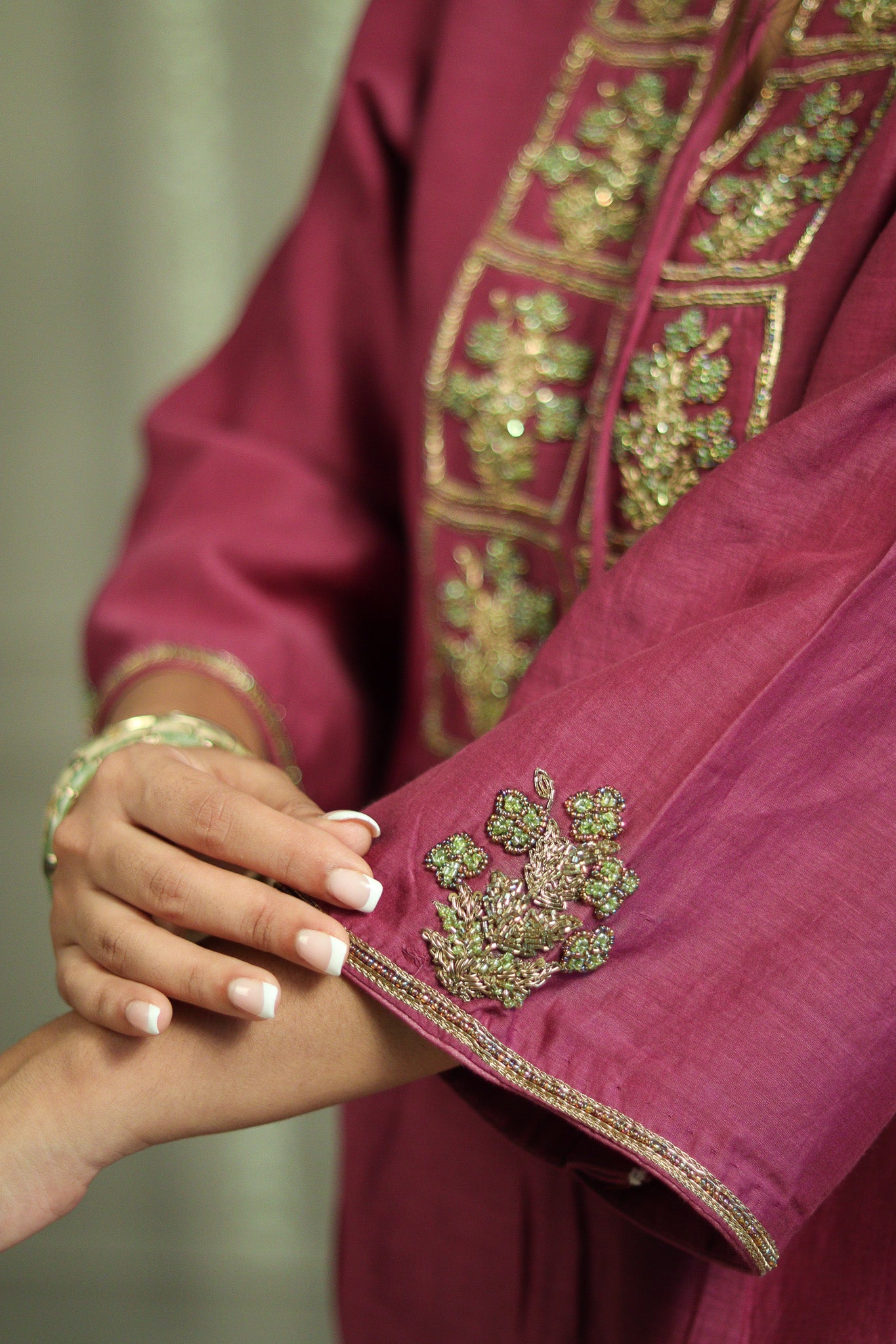 Alaia tunic set with Dupatta