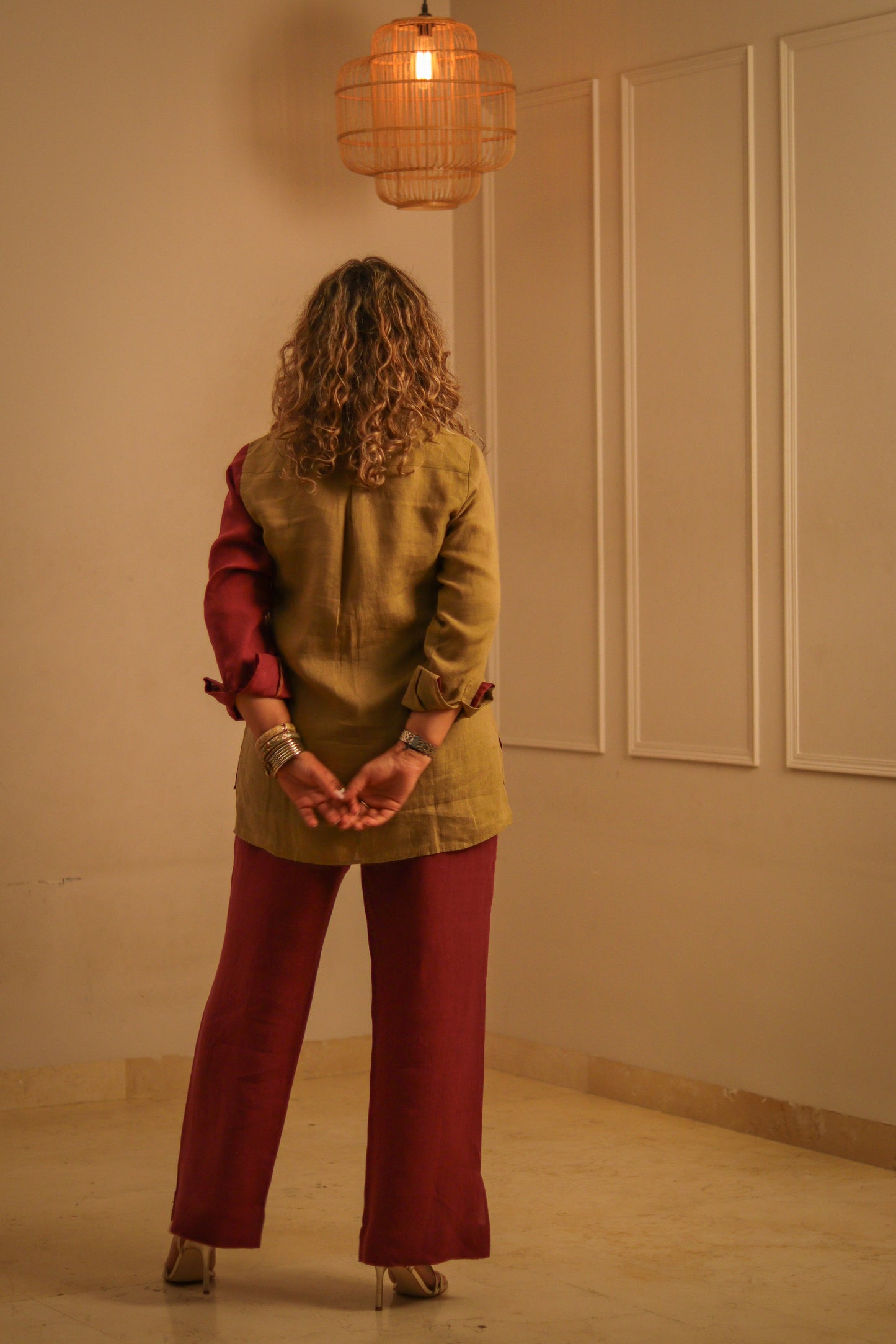 Paloma linen coord set