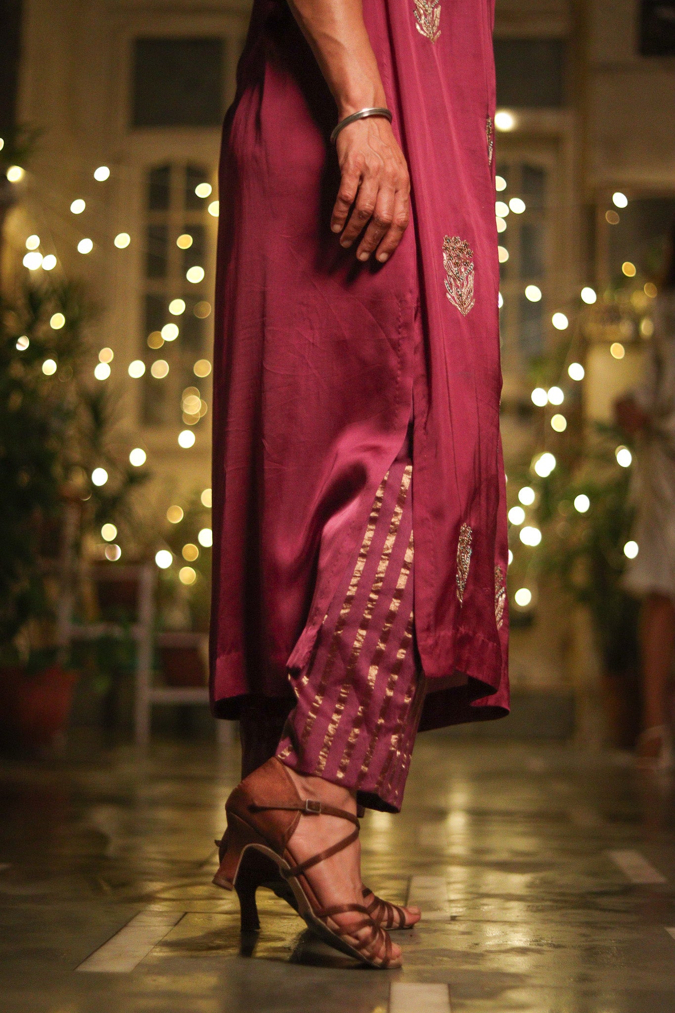 Saima embroidered Coord set