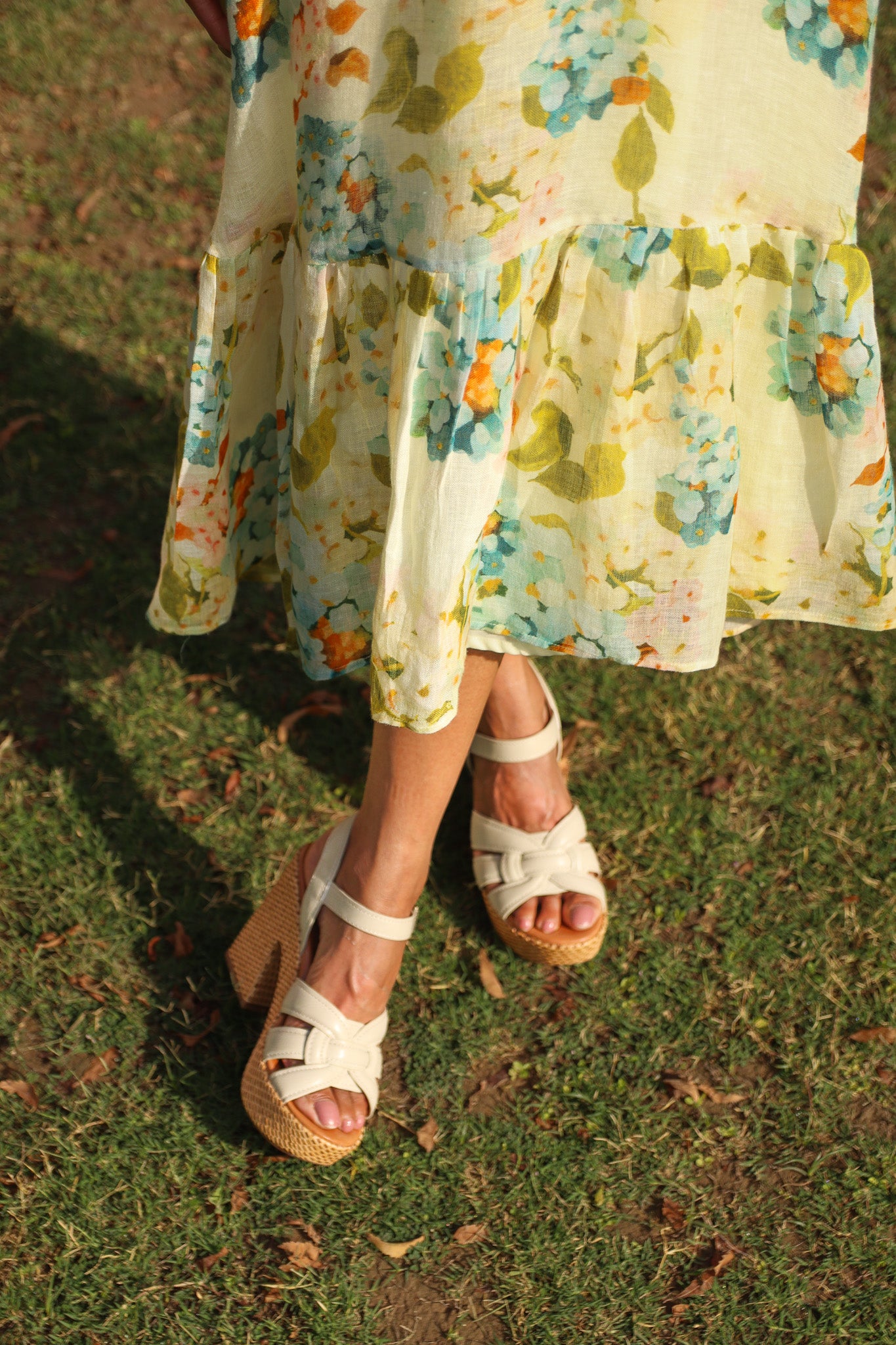 Penelope linen dress