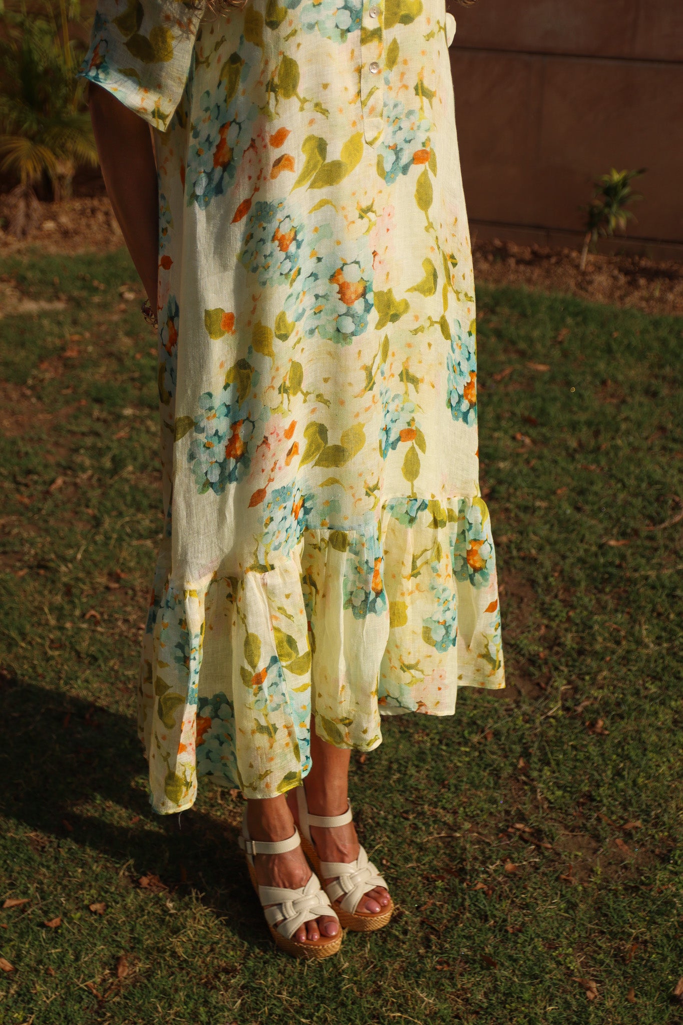 Penelope linen dress