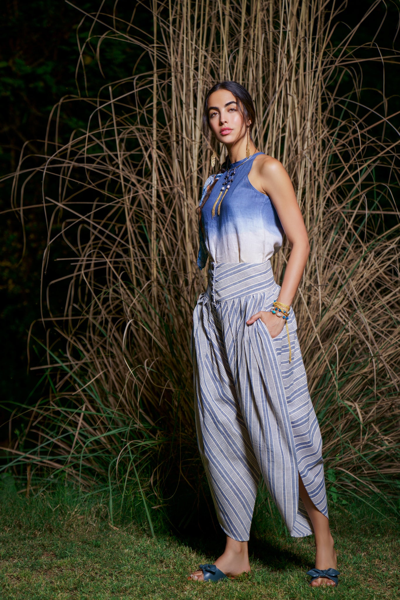 Rayas handloom cotton pants