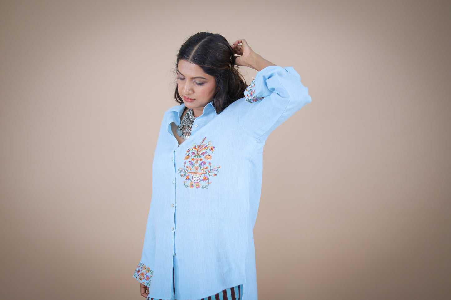 Mazharia linen shirt