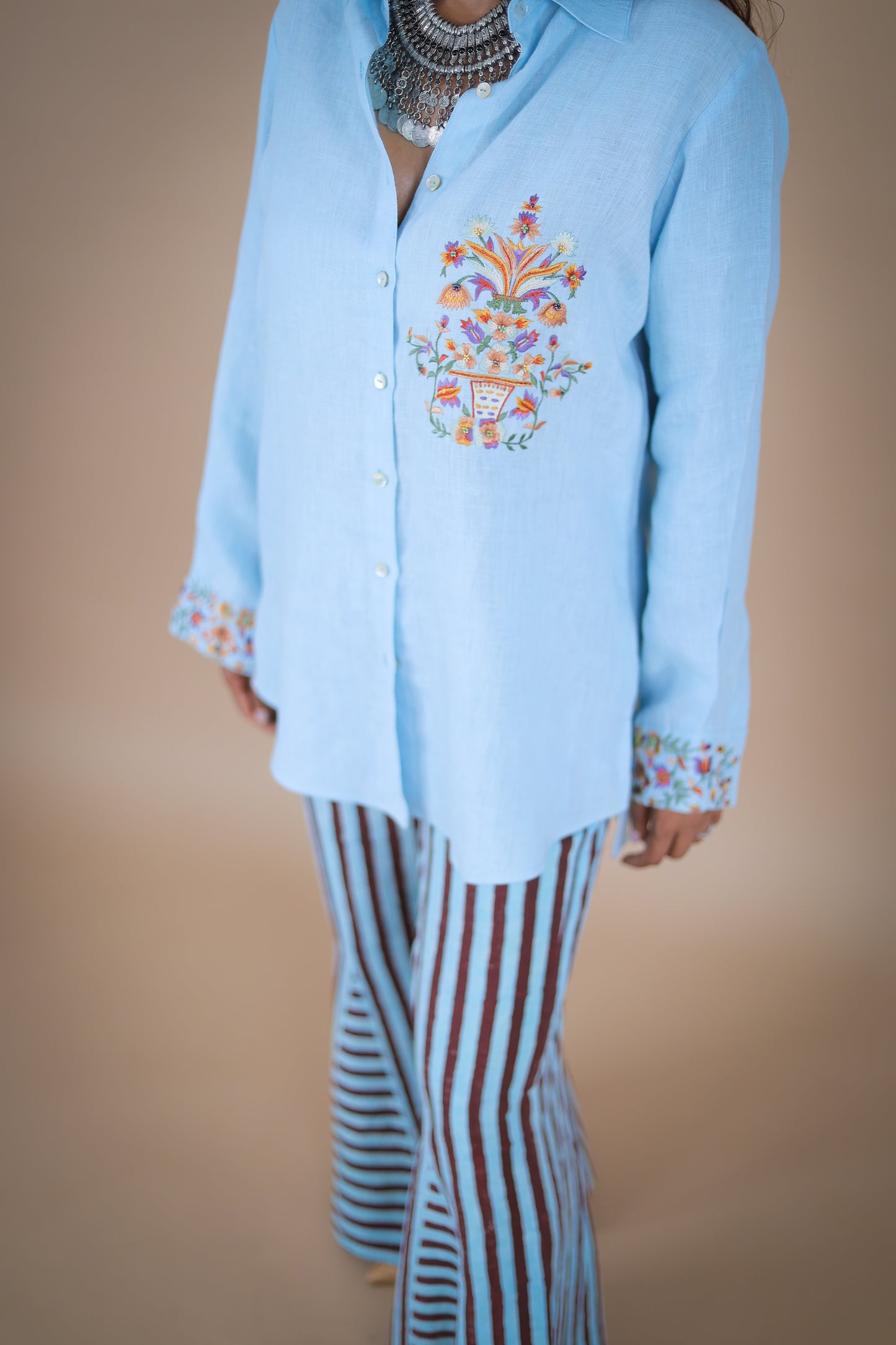 Mazharia linen shirt