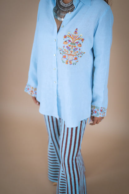 Mazharia linen shirt