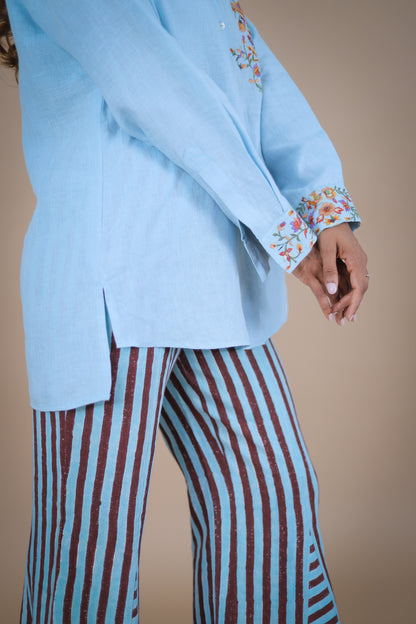 Mazharia linen shirt