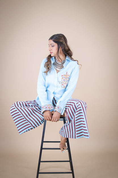 Mazharia linen shirt