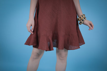 Fez linen city dress