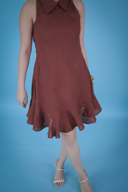 Fez linen city dress
