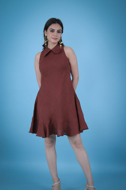 Fez linen city dress