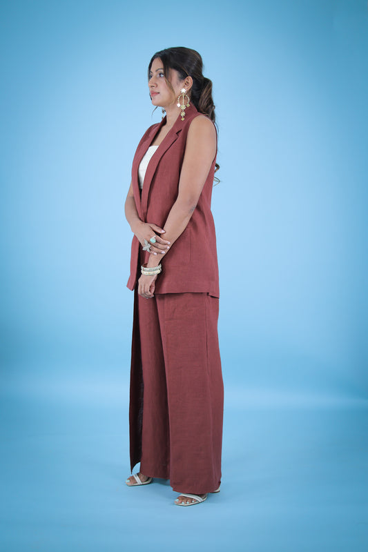 Fez linen pants