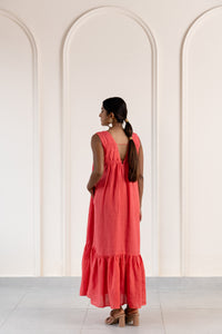 Rosa linen dress