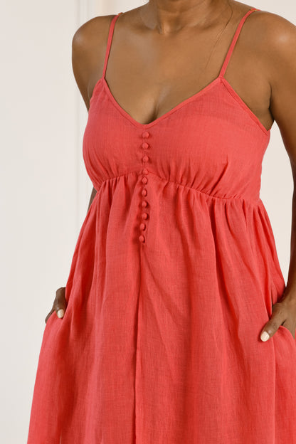 Dalia linen top