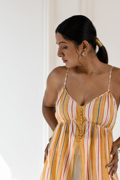 Lantana cotton handwoven top