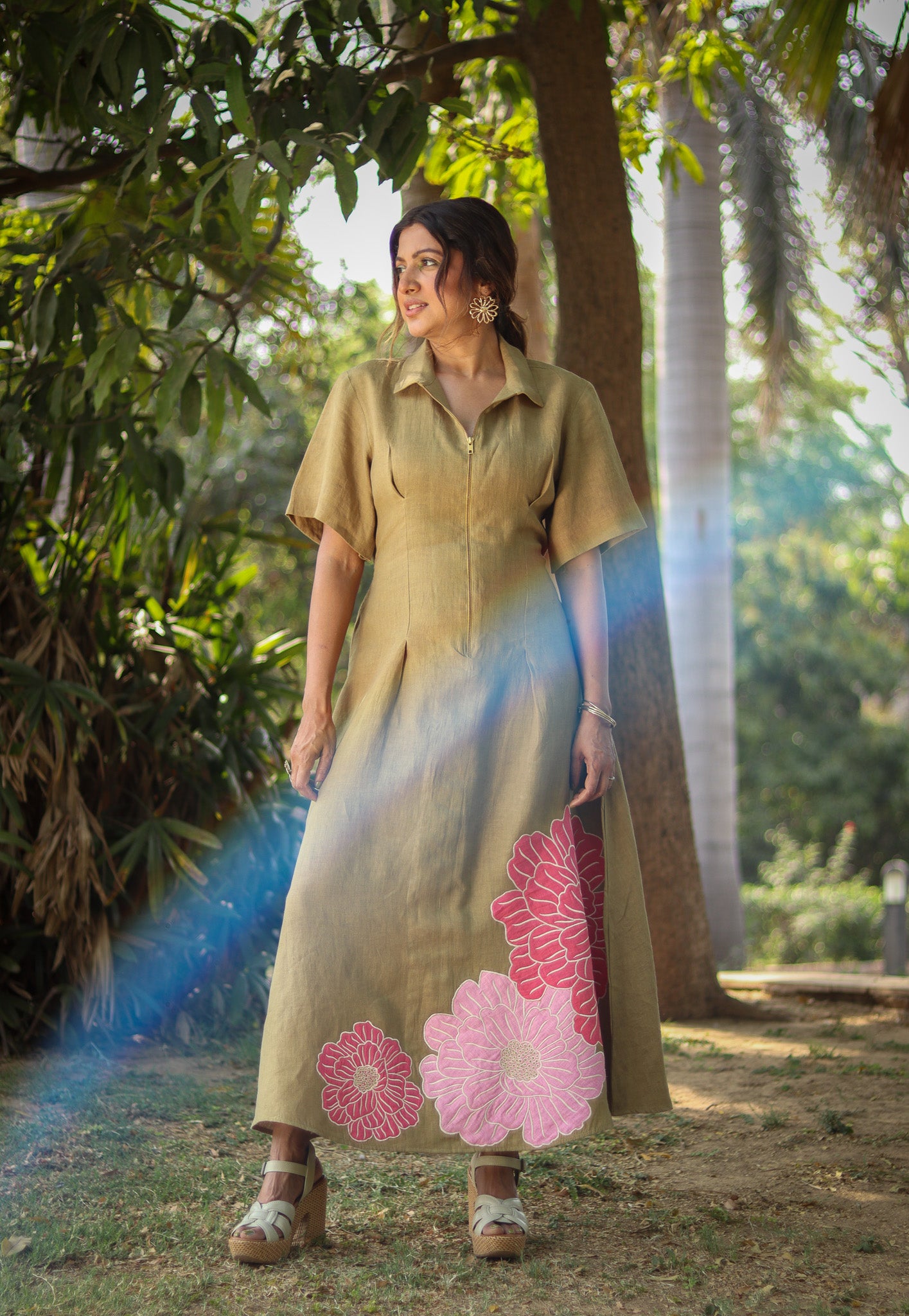 Eloise linen dress