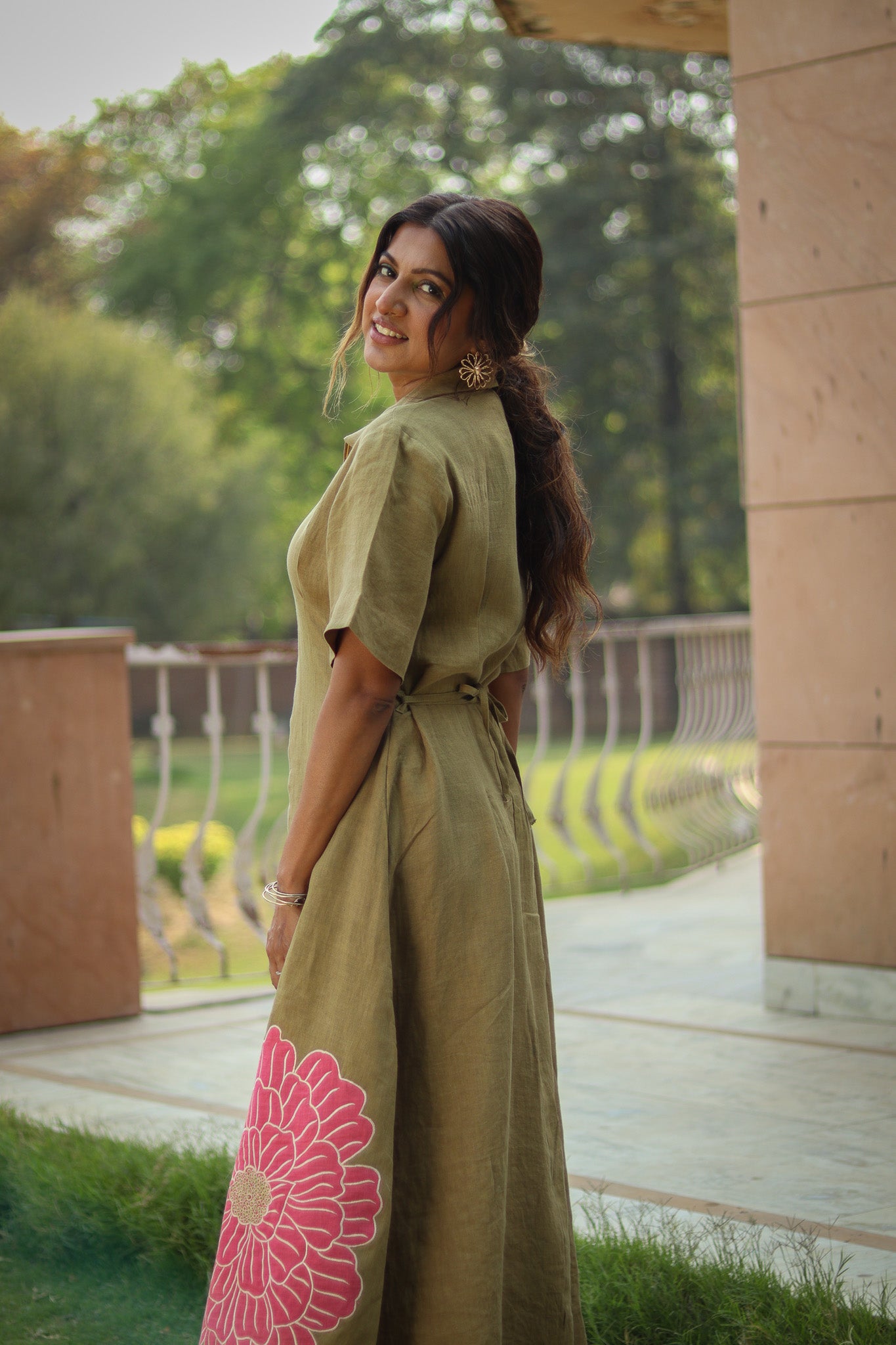 Eloise linen dress