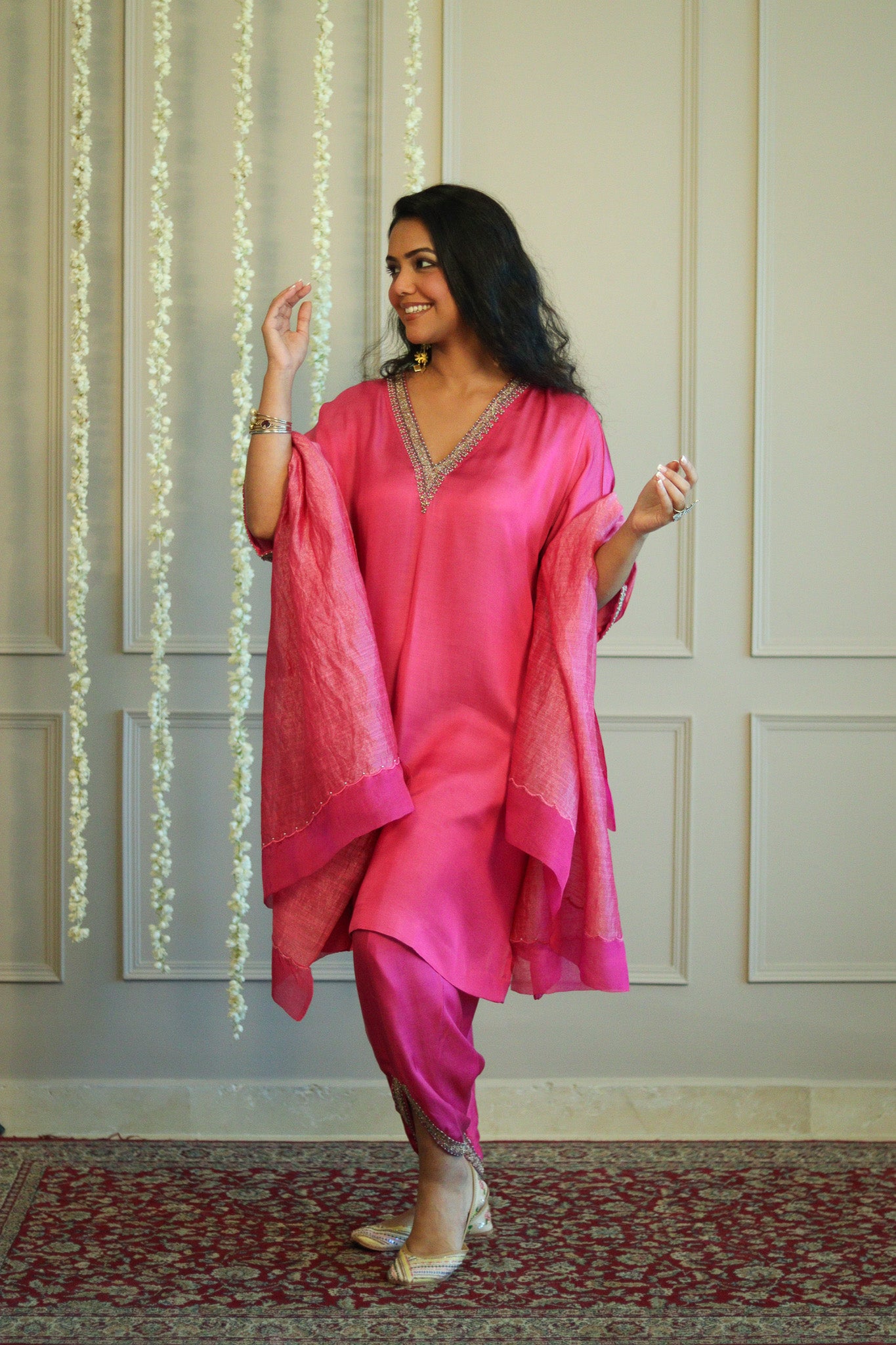 Dalia tunic set with dupatta