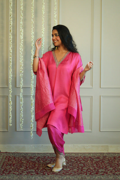 Dalia tunic set with dupatta