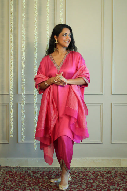 Dalia tunic set with dupatta