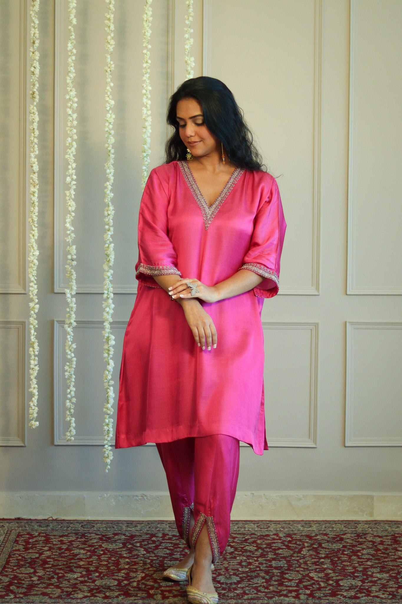 Dalia tunic set with dupatta