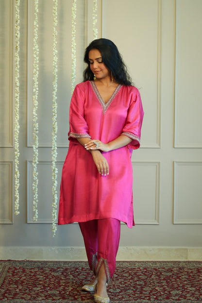 Dalia tunic set with dupatta
