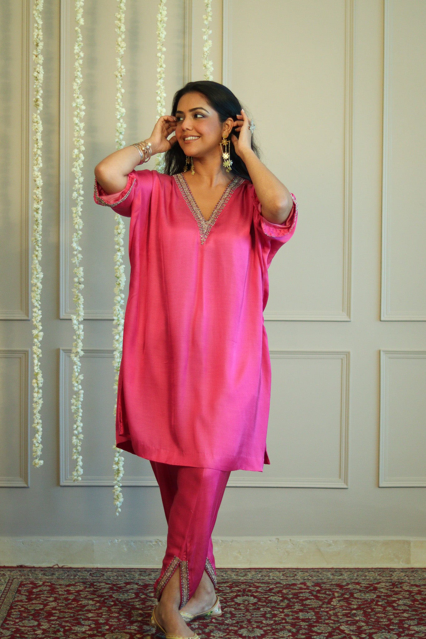 Dalia tunic set with dupatta
