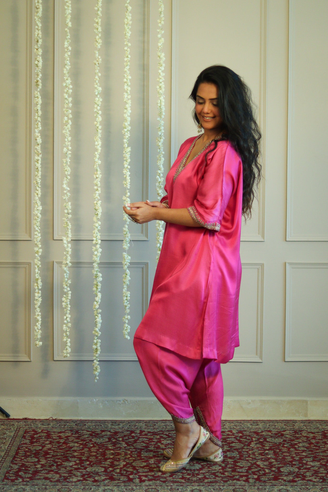 Dalia tunic set with dupatta
