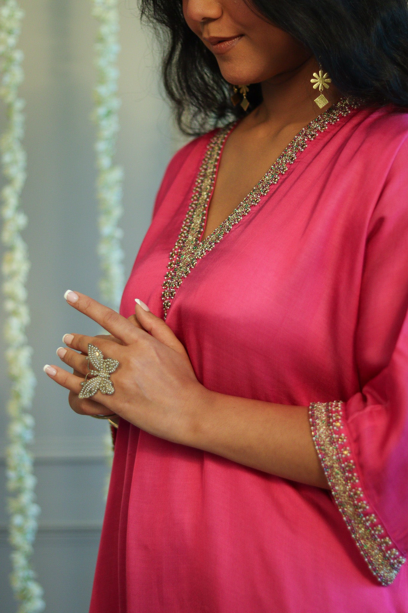 Dalia tunic set with dupatta