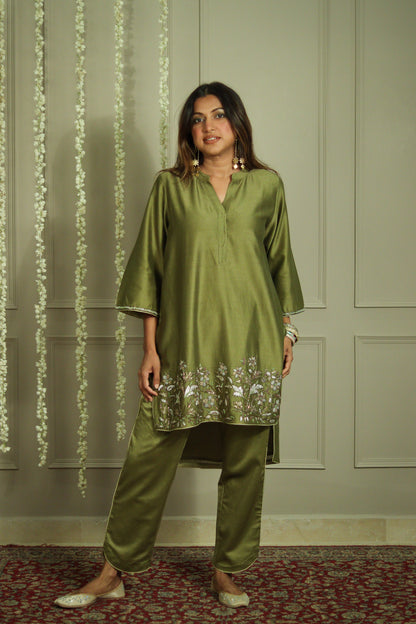 Amal embroidered coord set