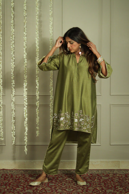 Amal embroidered coord set
