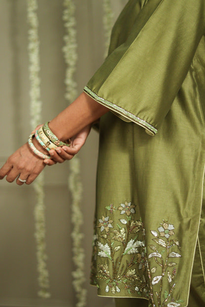 Amal embroidered coord set