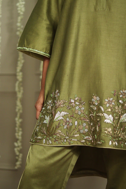 Amal embroidered coord set