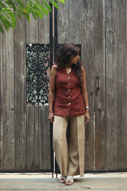 Cafe' wrap pants