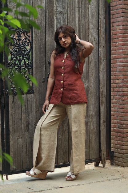 Cafe' wrap pants