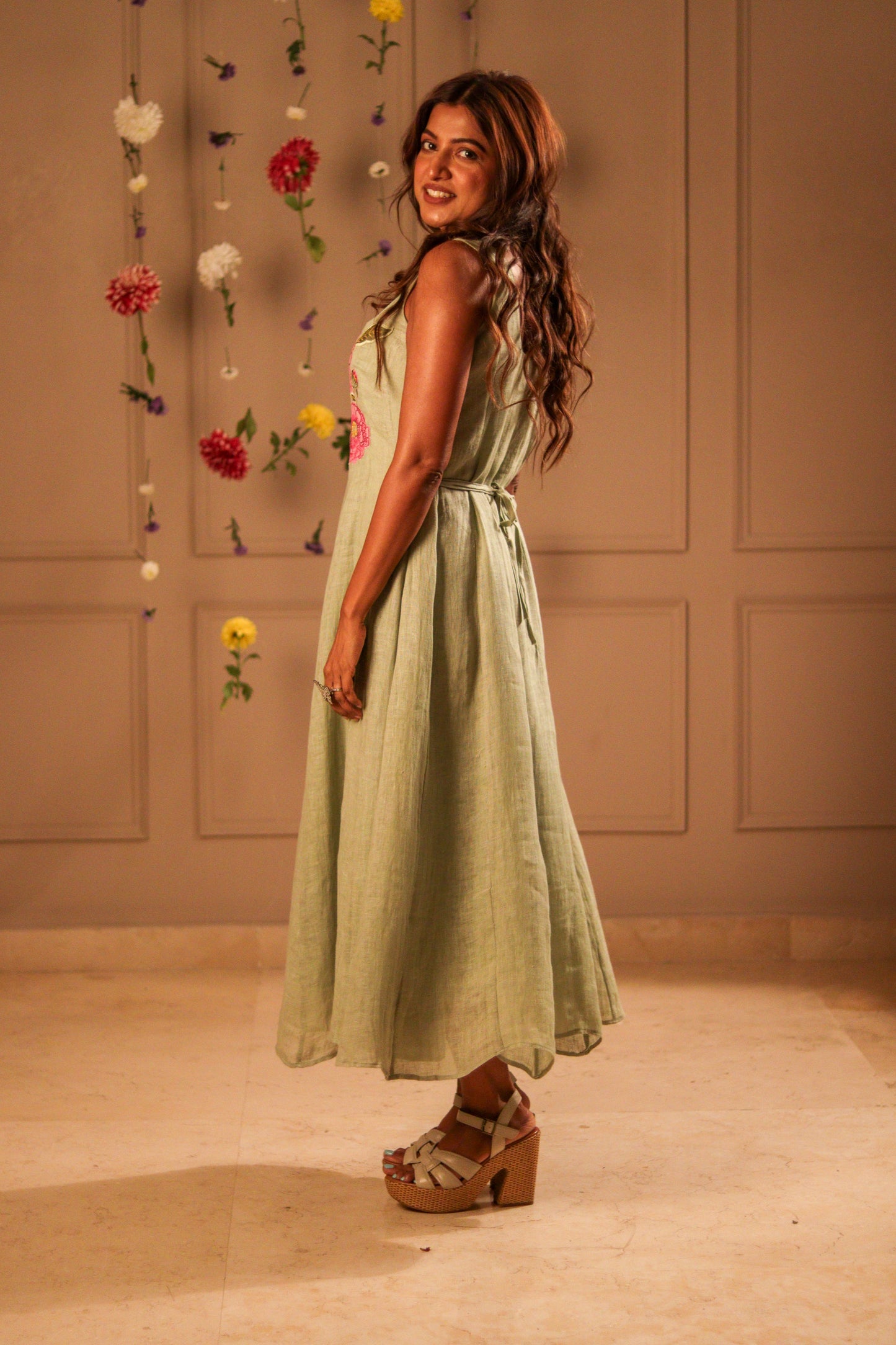 Juliette linen dress