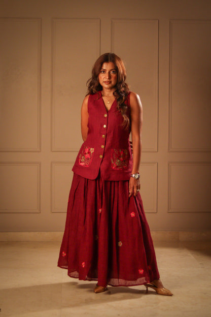 Sangria waistcoat