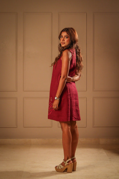 Rosita linen dress