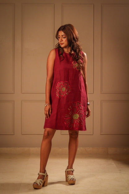 Rosita linen dress