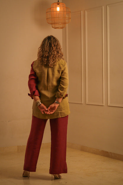 Paloma linen coord set