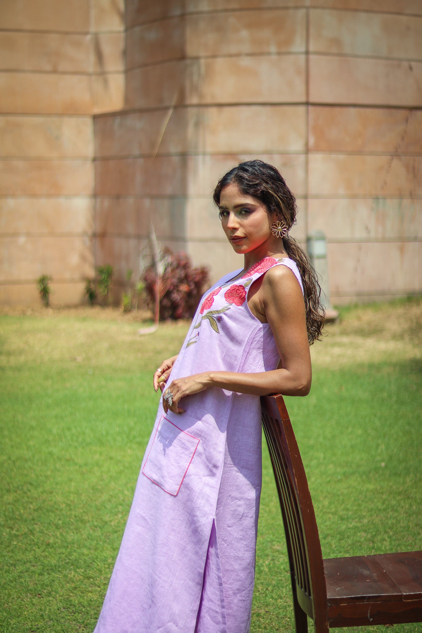 Daphne linen coord set