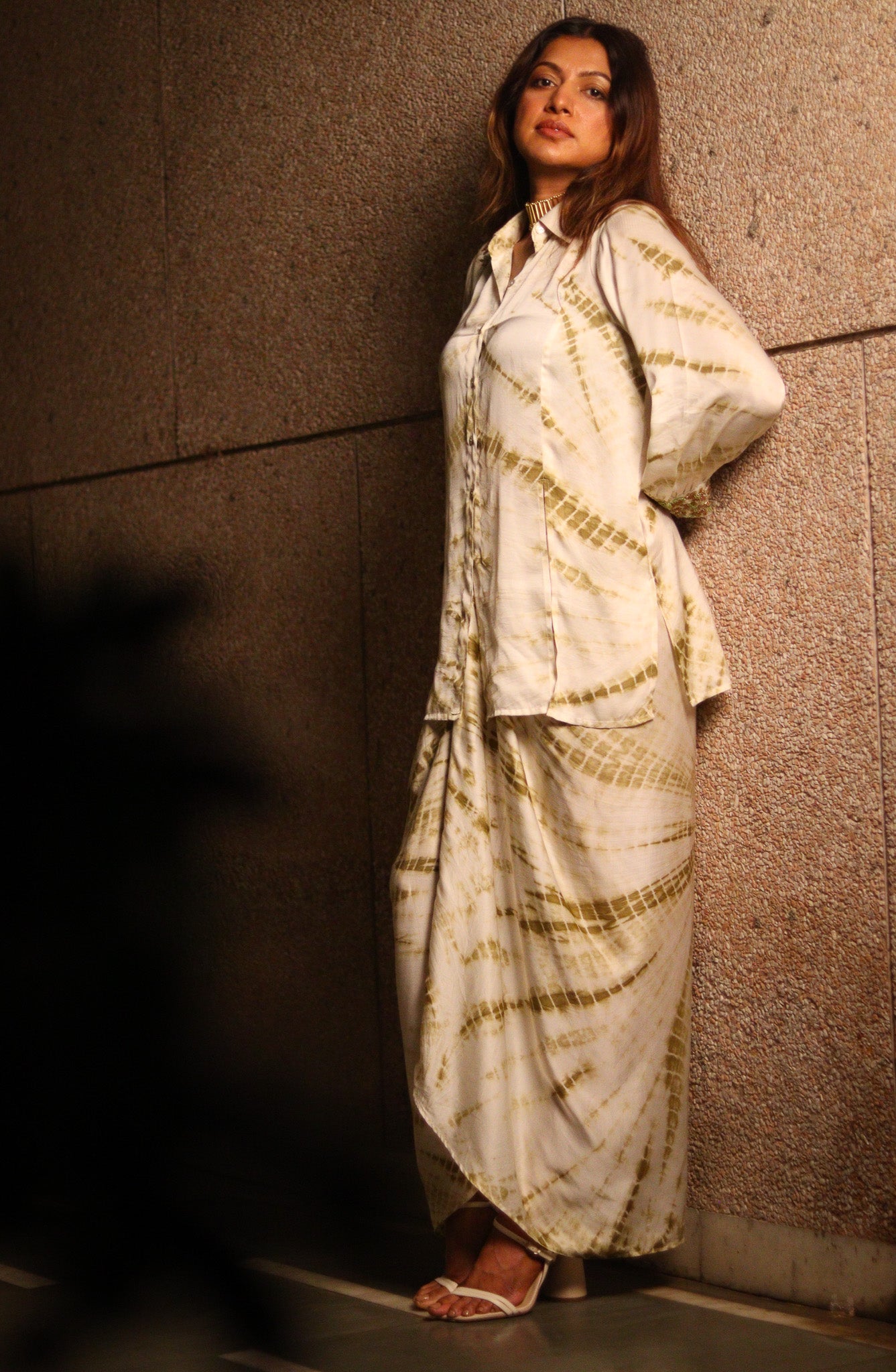 Gul embroidered coord set
