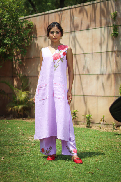 Daphne linen coord set