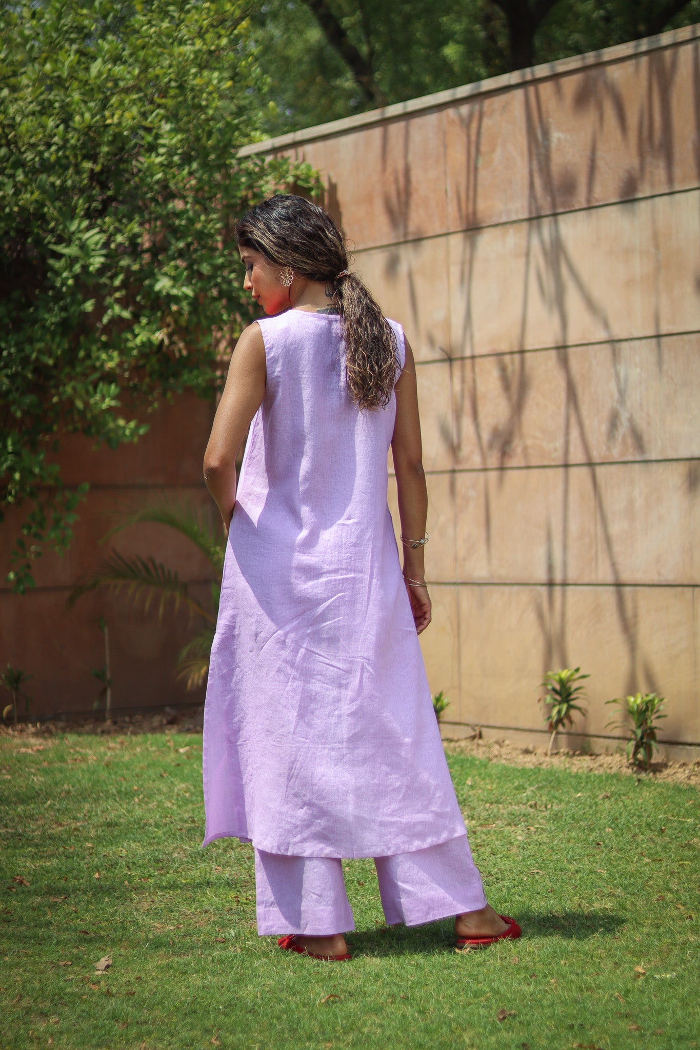 Daphne linen coord set