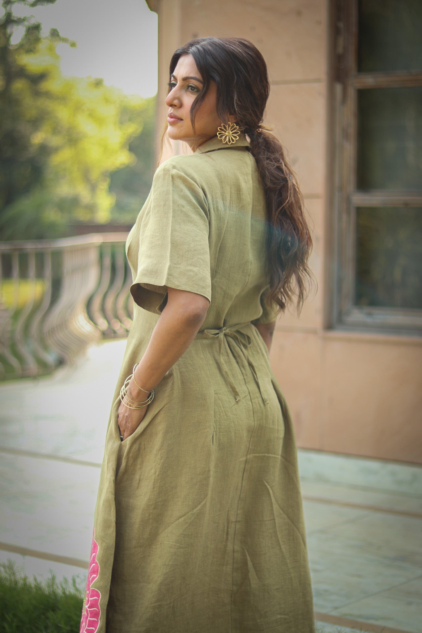 Eloise linen dress
