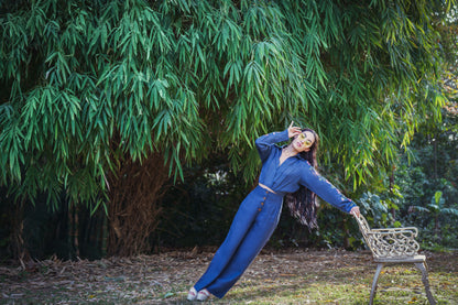 Azul linen pants