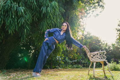 Azul linen pants