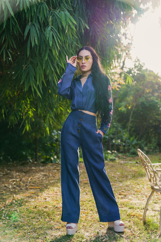 Azul linen pants