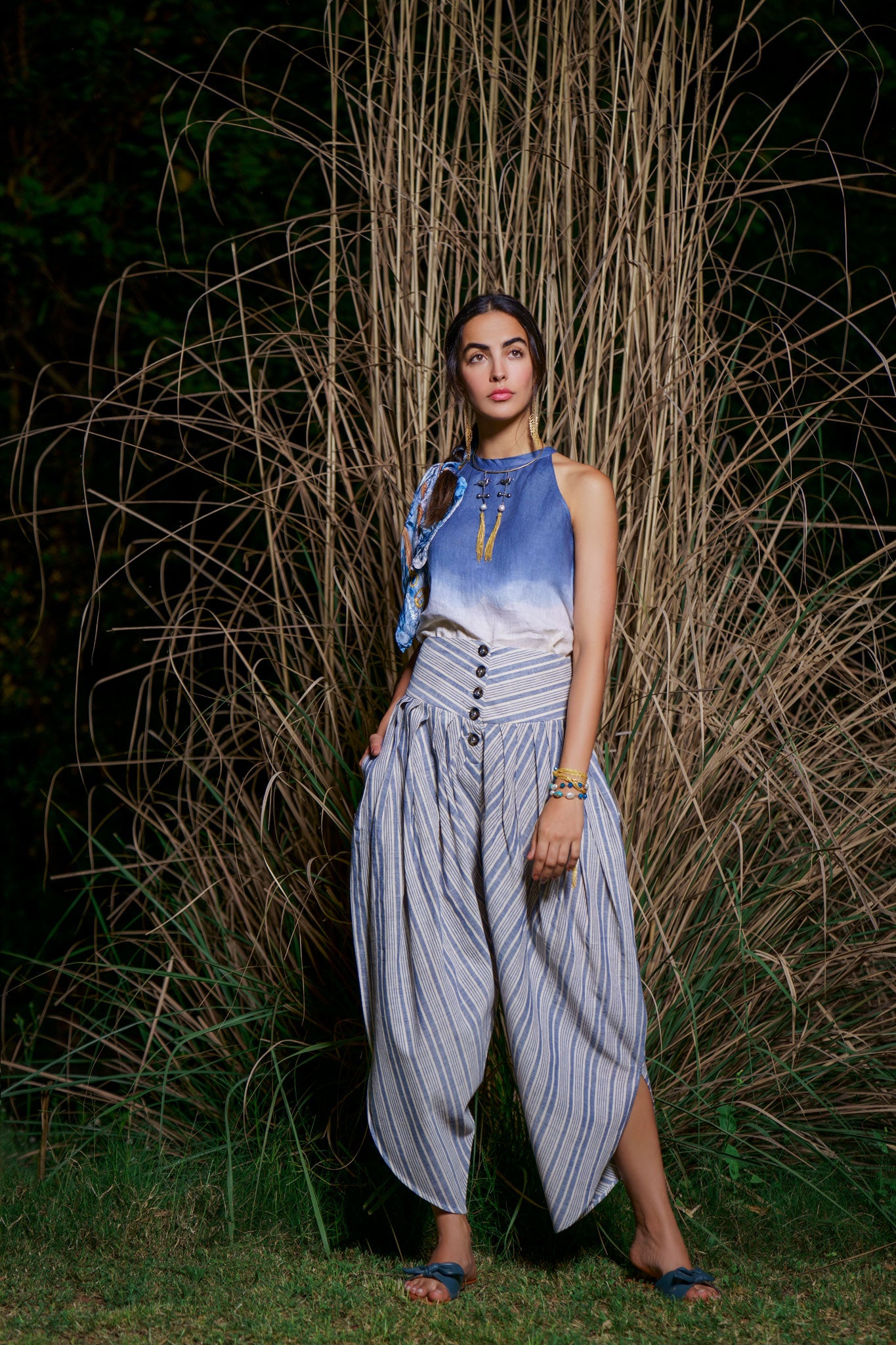 Rayas handloom cotton pants